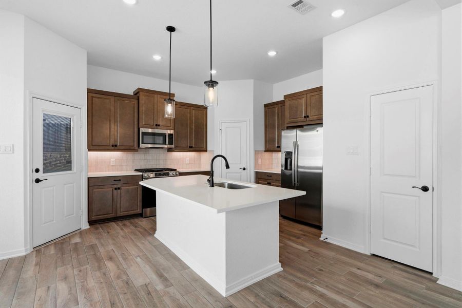 Furnished interior view inside a new home in Woodforest, Montgomery (Image 6).