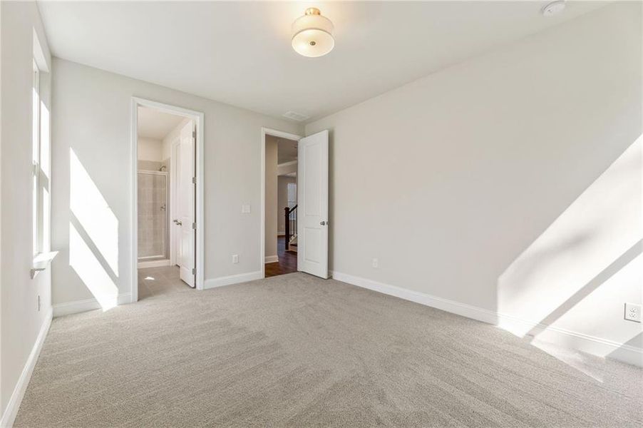 Spacious, unfurnished interior of a new home in Melody Lakeside Estates, Buford (Image 22). Spacious, unfurnished interior of a new home in Melody Lakeside Estates, Buford (Image 22).
