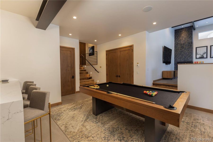 Furnished interior view inside a new home in , Breckenridge (Image 28).