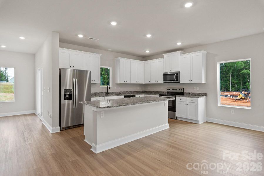 Furnished interior view inside a new home in Ascot Woods, Charlotte (Image 6). Furnished interior view inside a new home in Ascot Woods, Charlotte (Image 6).