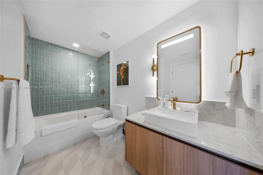 Furnished interior view inside a new home in , Miami (Image 6). Furnished interior view inside a new home in , Miami (Image 6).