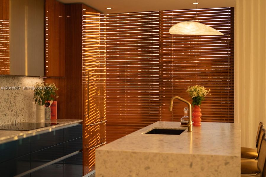 Close-up of interior finishes inside a home in , Miami (Image 24).