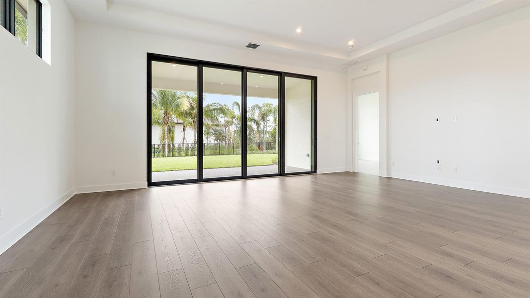 Furnished interior view inside a new home in L'Ambiance at Avenir, Palm Beach Gardens (Image 6).
