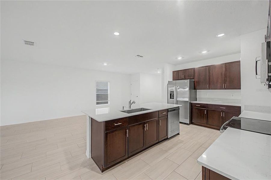 Furnished interior view inside a new home in Park East, Plant City (Image 7).