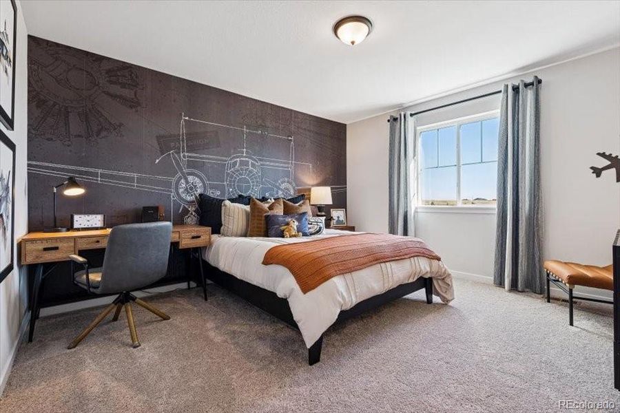 Furnished interior view inside a new home in Sweetgrass, Dacono (Image 8).