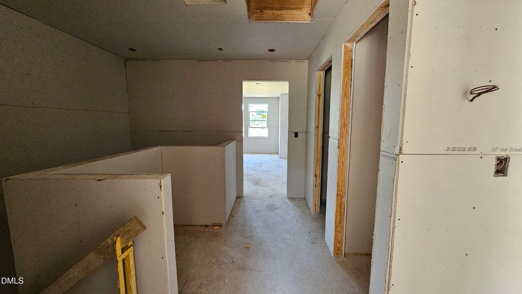 In-progress construction of a new home in Springvale, Fuquay Varina, NC (Image 43).