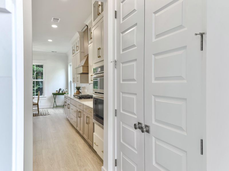 Furnished interior view inside a new home in Overlook at Copahee Sound, Awendaw (Image 14).
