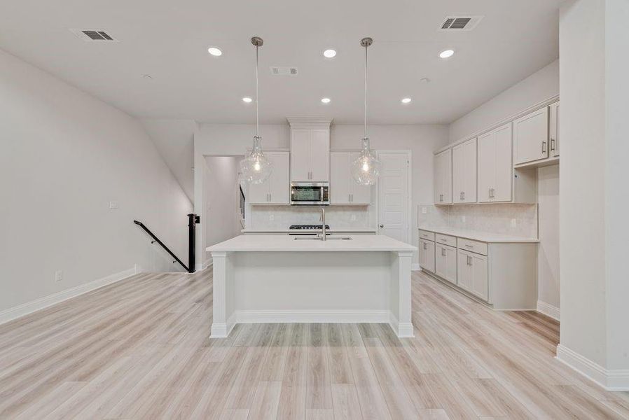 Furnished interior view inside a new home in , Frisco (Image 9).
