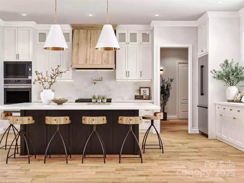 Furnished interior view inside a new home in , Mooresville (Image 4). Furnished interior view inside a new home in , Mooresville (Image 4).