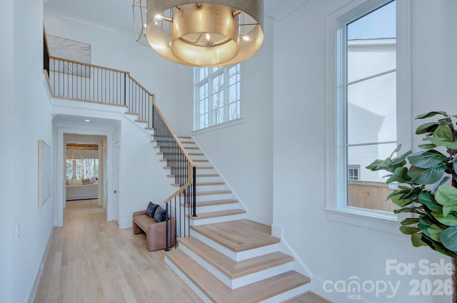 entrance from front door