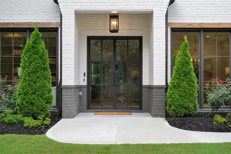 Exterior details and patio area of a home in , Alpharetta (Image 30). Exterior details and patio area of a home in , Alpharetta (Image 30).