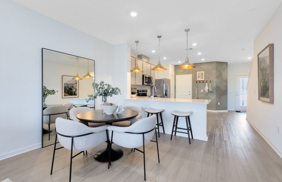 Representative furnished interior of a home built from the Springdale by Pulte Homes in Hartford Terrace, Davenport (Image 6).