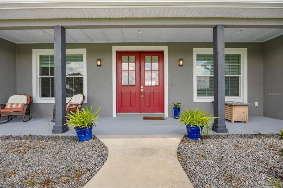 Front exterior of a new home in , Ocala, FL, highlighting curb appeal (Image 18).