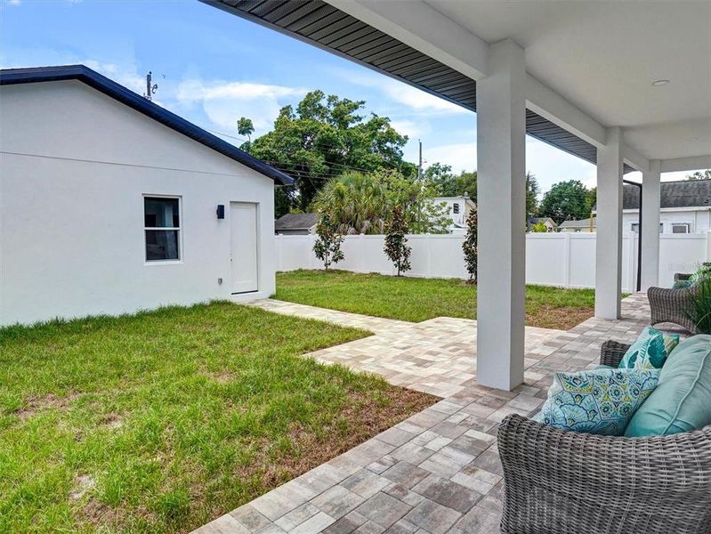 Exterior details and patio area of a home in , St. Petersburg (Image 25). Exterior details and patio area of a home in , St. Petersburg (Image 25).