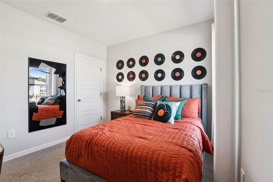 Furnished interior view inside a new home in , Lakeland (Image 24). Furnished interior view inside a new home in , Lakeland (Image 24).
