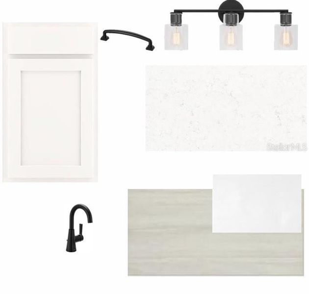 Sample of building materials used in homes in Waterset Bungalow Series, Apollo Beach (Image 5). Sample of building materials used in homes in Waterset Bungalow Series, Apollo Beach (Image 5).