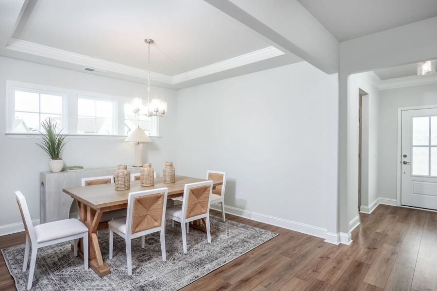 Representative furnished interior of a home built from the Valleybrook by Pulte Homes in Lewiston Meadows, Greensboro (Image 11).