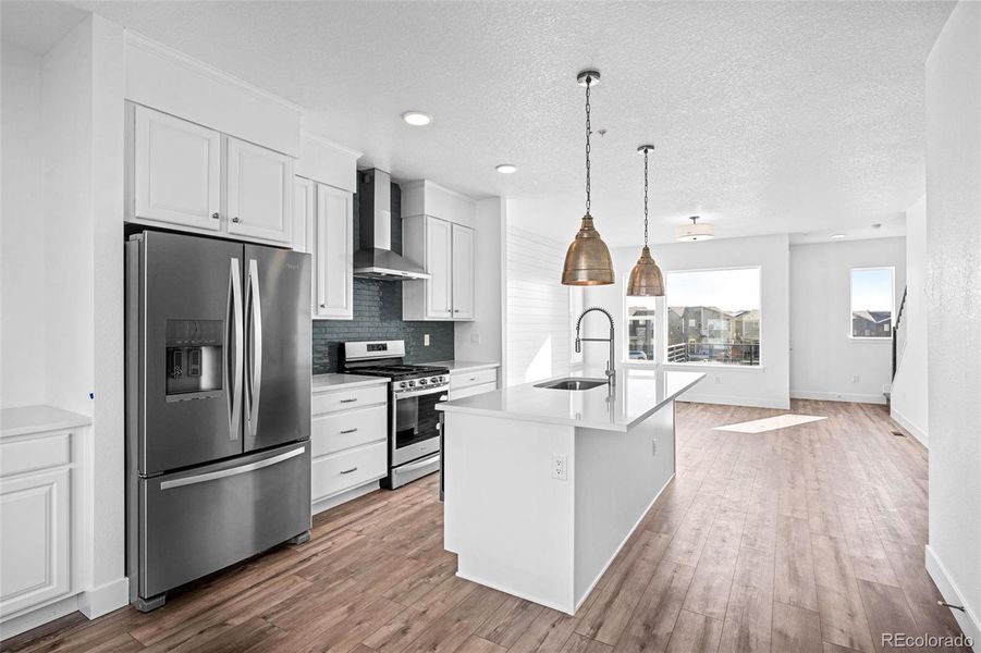Furnished interior view inside a new home in , Denver (Image 4).