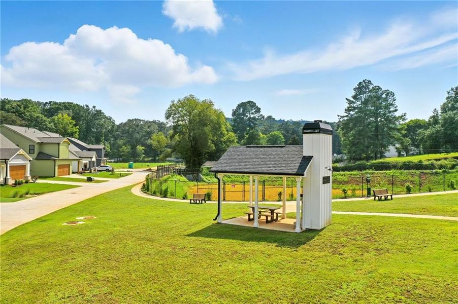 Front exterior of a new home in , Cartersville, GA, highlighting curb appeal (Image 18). Front exterior of a new home in , Cartersville, GA, highlighting curb appeal (Image 18).
