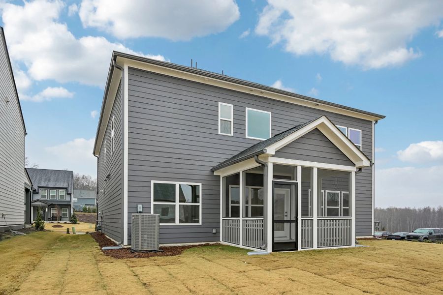 Exterior  - Sleek lines and bold contrast make a statement.