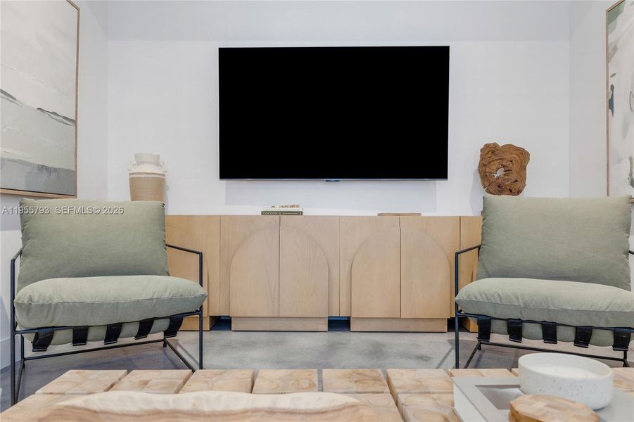 Furnished interior view inside a new home in , Miami (Image 4).