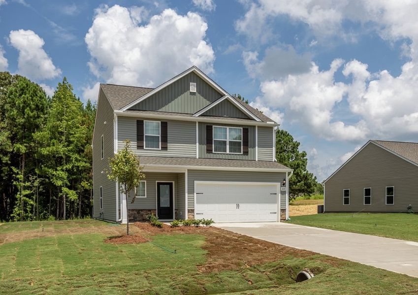 Angled view of the Camden