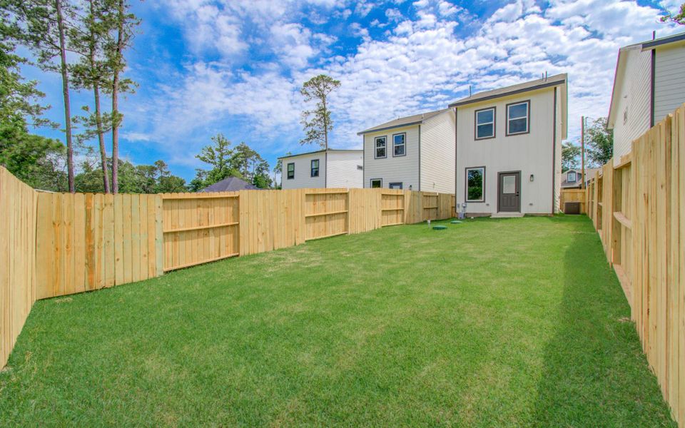 Exterior details and patio area of a home in , Willis (Image 25). Exterior details and patio area of a home in , Willis (Image 25).