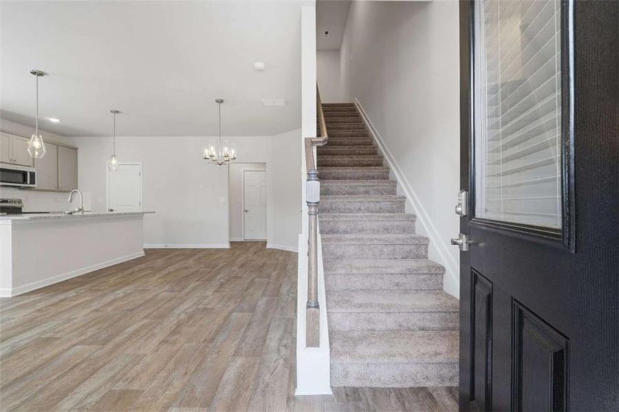 Spacious, unfurnished interior of a new home in Parkway James, Snellville (Image 22).