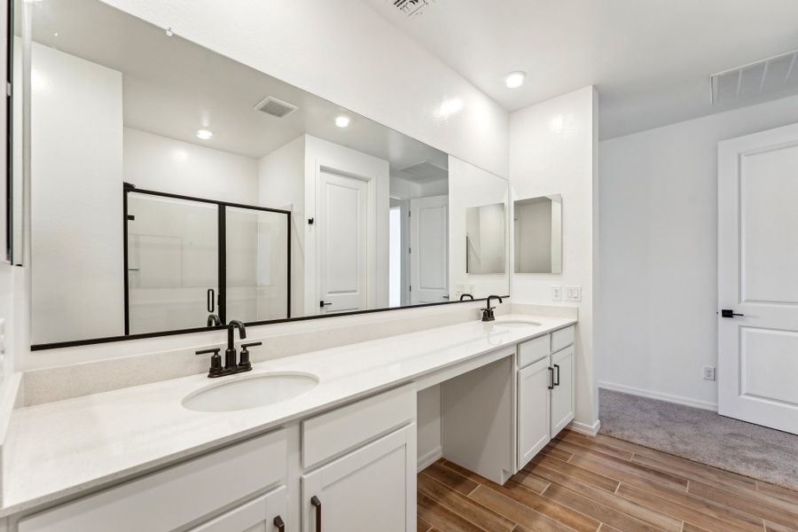 Primary bathroom Primary bathroom