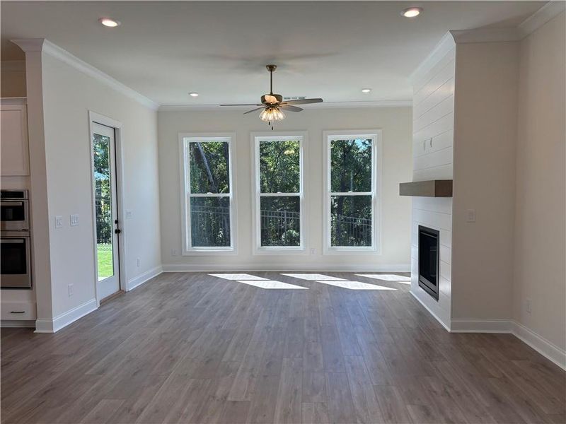 Spacious, unfurnished interior of a new home in Palisades Single Family, Cumming (Image 15).