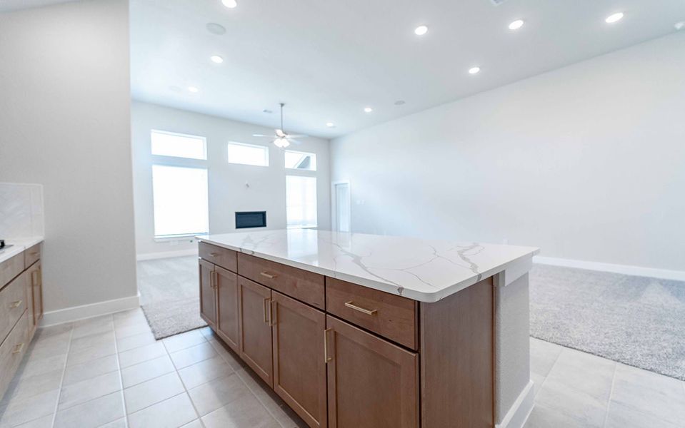 Furnished interior view inside a new home in Canterra Creek, Rosharon (Image 8).