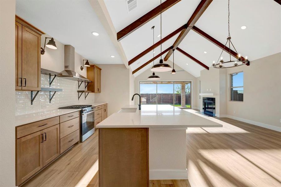 Furnished interior view inside a new home in Gateway Parks, Forney (Image 13).