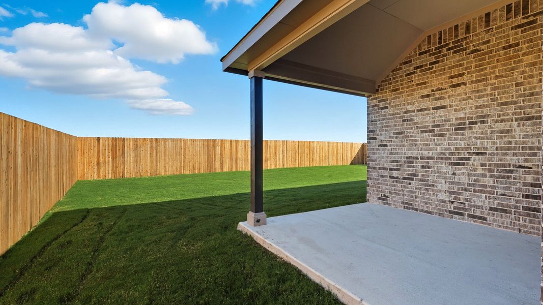 Exterior details and patio area of a home in Churchill, Anna (Image 21). Exterior details and patio area of a home in Churchill, Anna (Image 21).