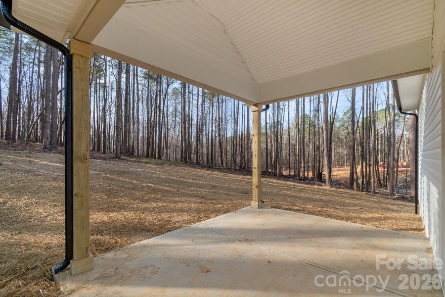 Exterior details and patio area of a home in , Albemarle (Image 12).