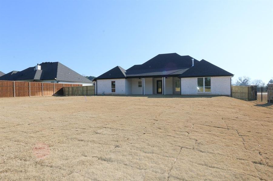 Exterior details and patio area of a home in , Tyler (Image 14).