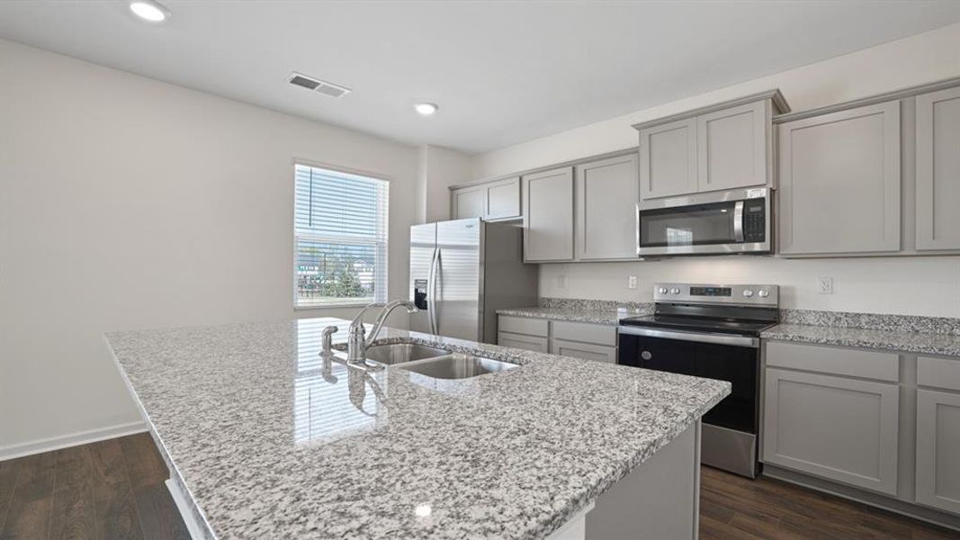 Furnished interior view inside a new home in Champion's Run, Lithonia (Image 10).