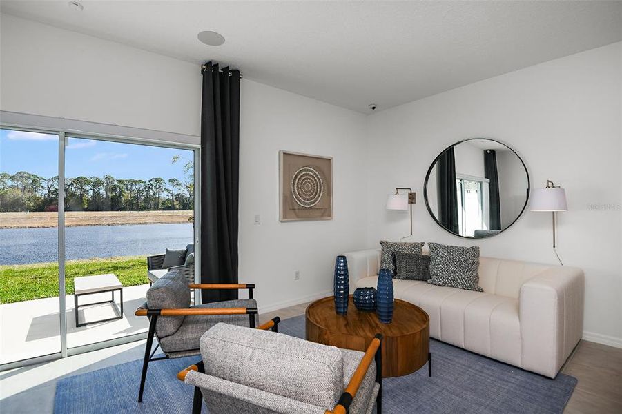 Furnished interior view inside a new home in Vinterra Townhomes, Nokomis (Image 10).