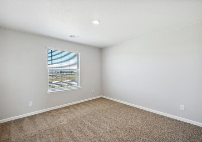 Guest bedroom for hosting friends and family.