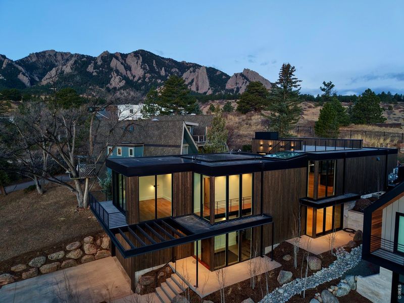 Exterior details and patio area of a home in , Boulder (Image 28). Exterior details and patio area of a home in , Boulder (Image 28).