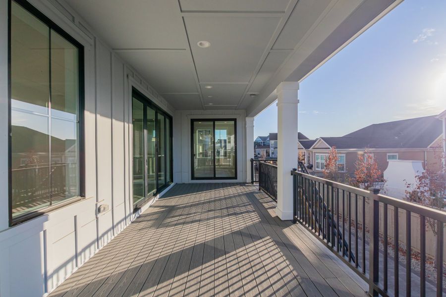 Representative exterior details of a home built from the Luxe by Scott Felder Homes in Westerly, Erie (Image 26).