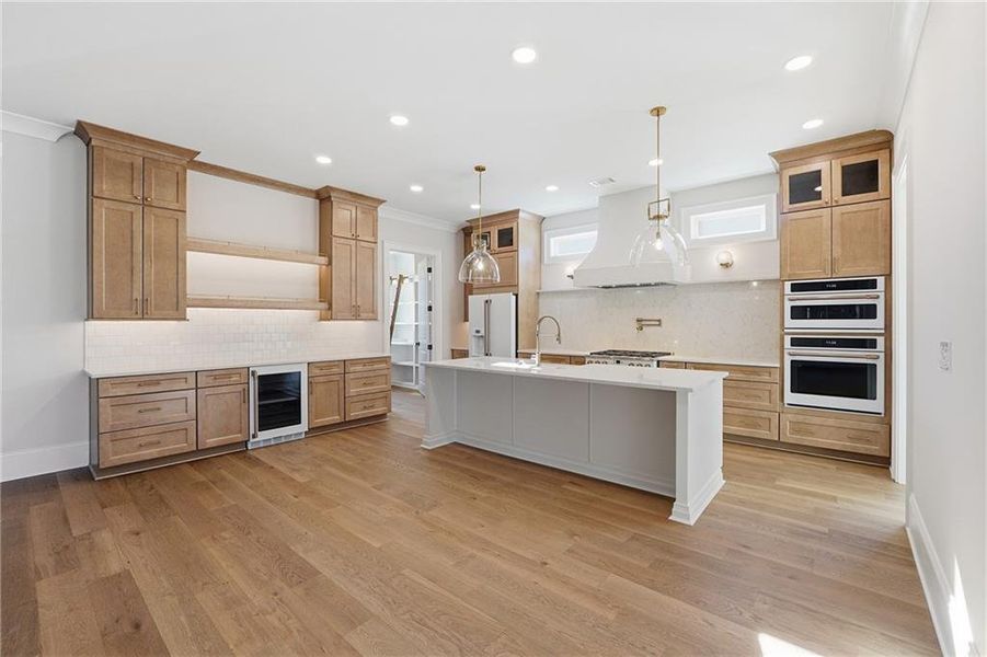 Furnished interior view inside a new home in , Marietta (Image 5).