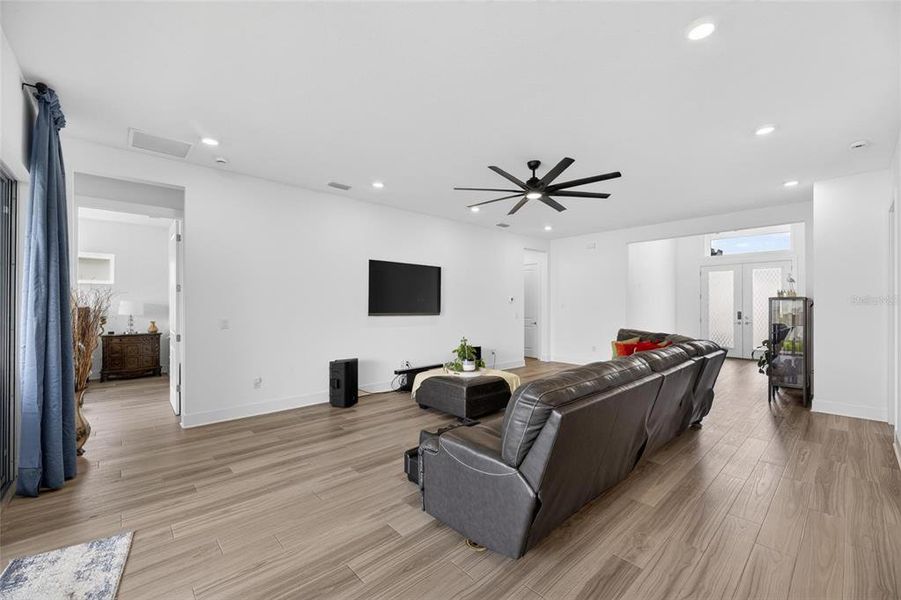 Furnished interior view inside a new home in Robin's Cove at Epperson, Wesley Chapel (Image 19).