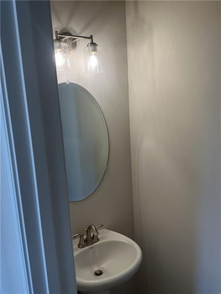 Close-up of interior finishes inside a home in Wehunt Meadows, Hoschton (Image 13).