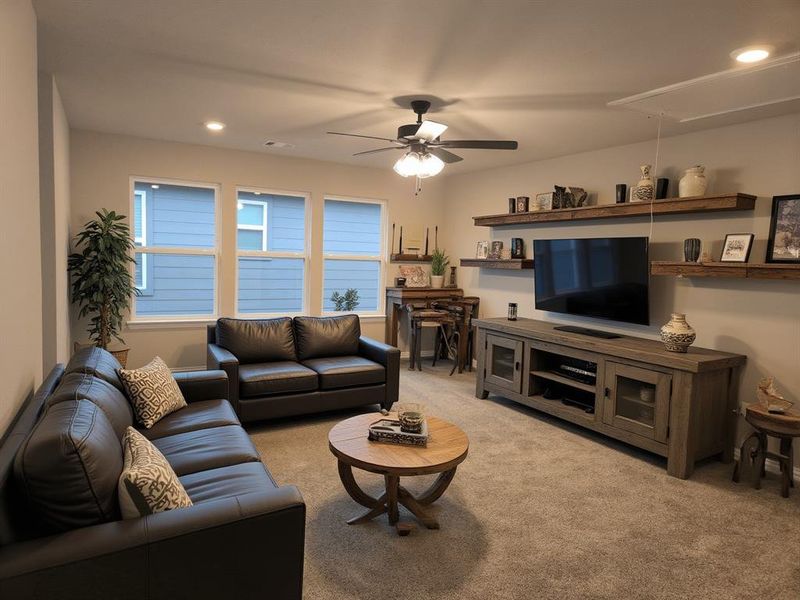 Furnished interior view inside a new home in , Rowlett (Image 8).