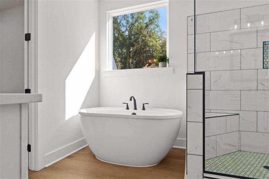 Furnished interior view inside a new home in , Jenkinsburg (Image 8).