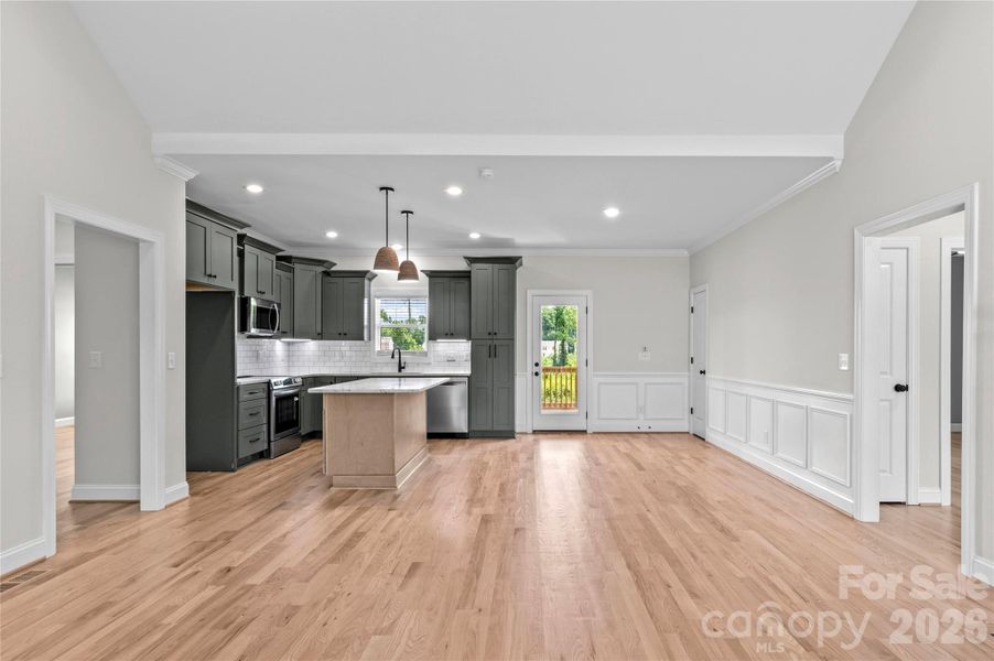 Furnished interior view inside a new home in , Lexington (Image 10).