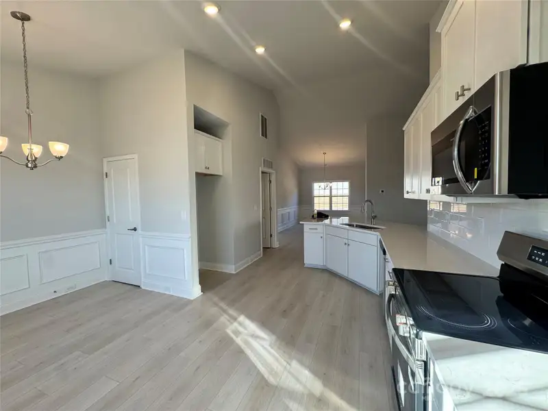 Furnished interior view inside a new home in Village at Parkside, Gastonia (Image 4).