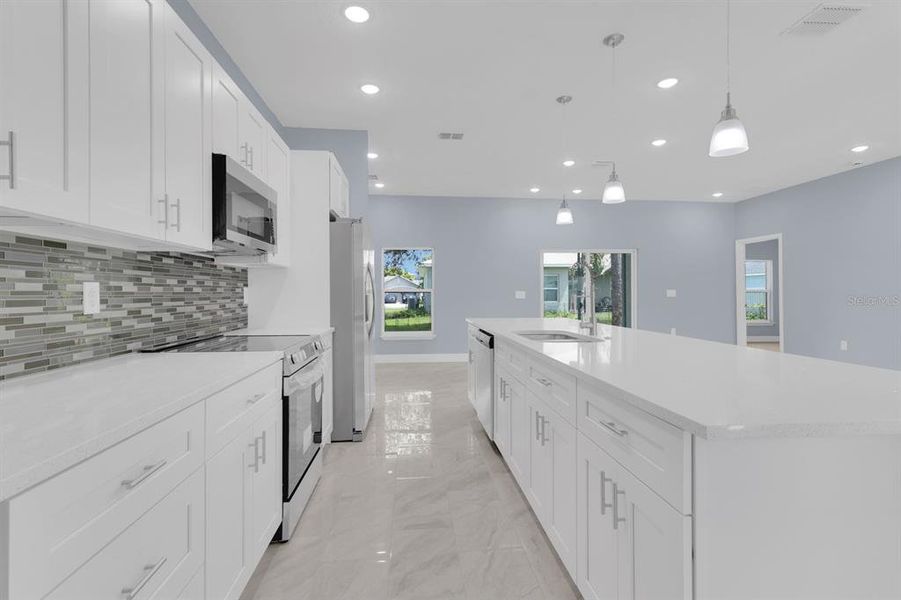 Furnished interior view inside a new home in , Kissimmee (Image 3).