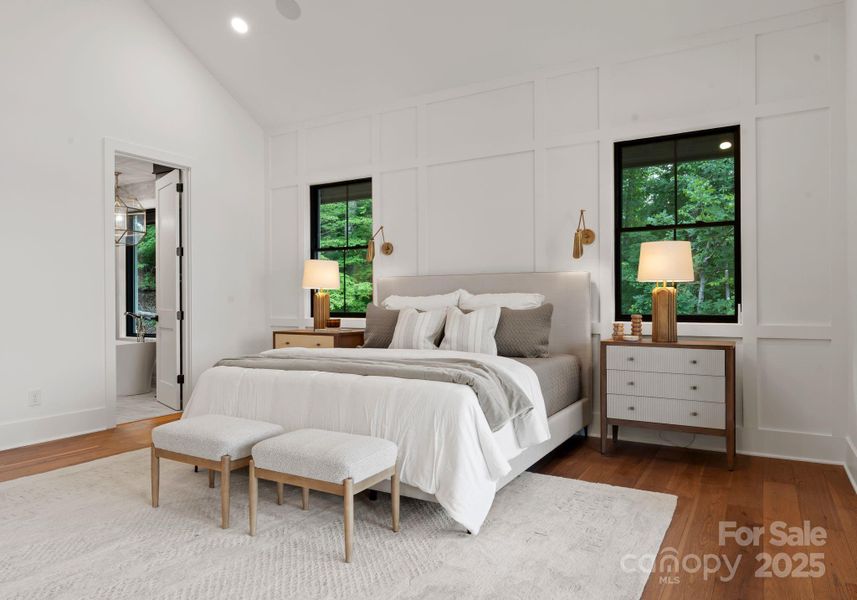 Furnished interior view inside a new home in , Norwood (Image 26).