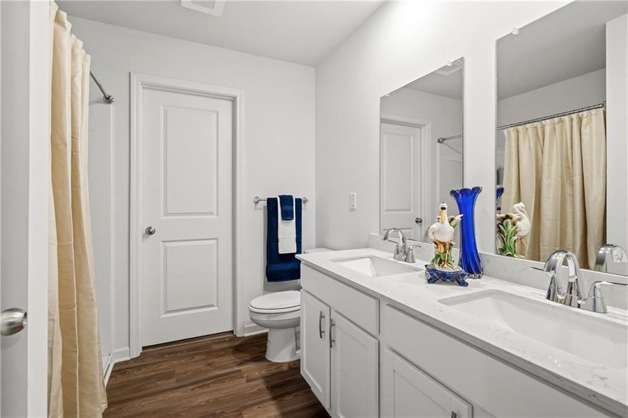 Furnished interior view inside a new home in Urban's Place, Chatsworth (Image 10).